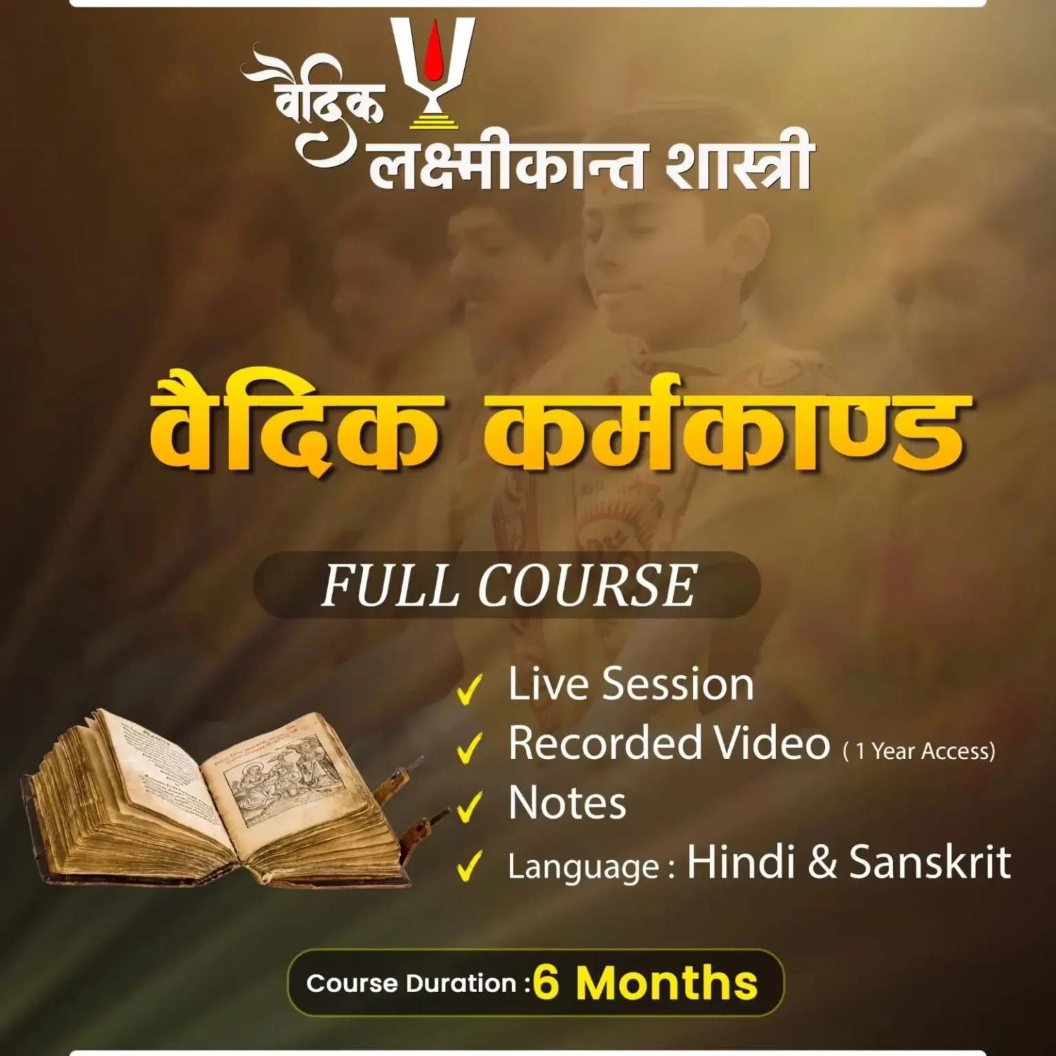 Professional Vaidik Karamkand Course with Online & Offline Classes