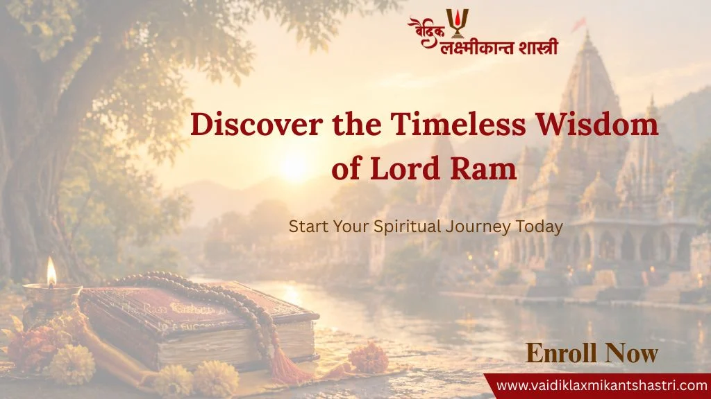 Online Ram Katha Course for learning spiritual storytelling and life values from Ramayana