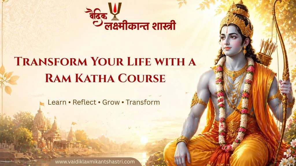 Online Ram Katha Course for learning spiritual storytelling and life values from Ramayana