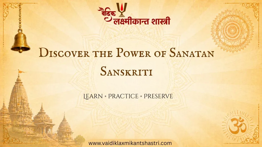Sanatan Sanskriti Sampurn Gyan Course for spiritual learning and inner peace through Sanatan Dharma knowledge
