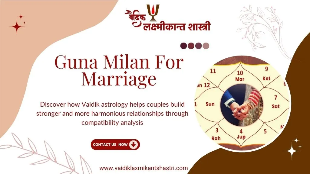 Guna Milan for marriage compatibility